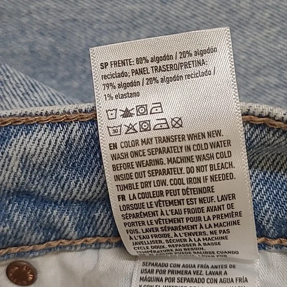 American Eagle Outfitters Light‎ Wash Denim Jeans used good condition. - Picture 4 of 14